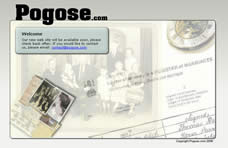 Preview of Pogose website